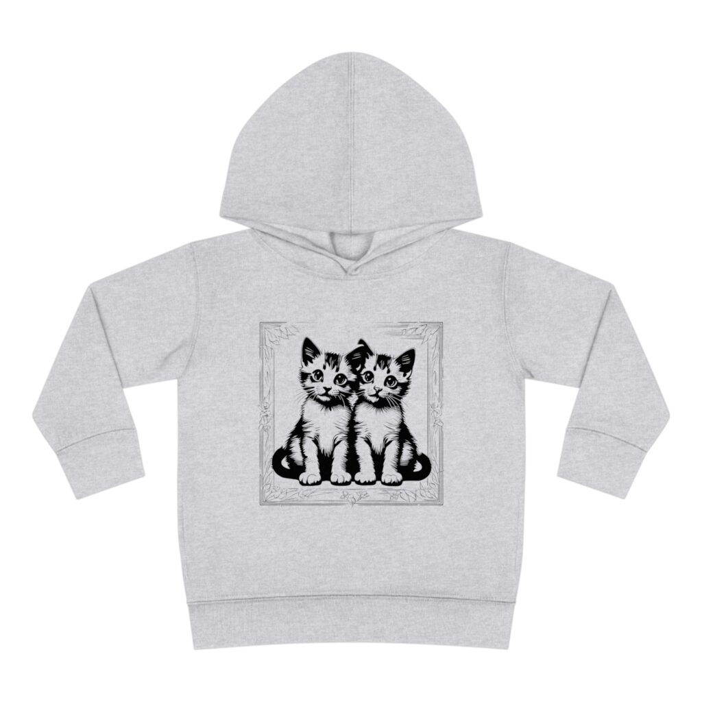 Two Kittens Pullover. Designed for seamless comfort